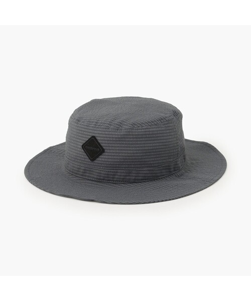 BRIEFING（ブリーフィング）の「【BRIEFING GOLF／ブリーフィングゴルフ】MEN’S SEERSUCKER WIDE HAT（ハット・メンズ・ベージュ/ホワイト/ブラック/チャコール・FREE）」の3枚目の写真