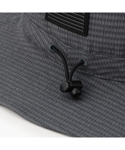 BRIEFING（ブリーフィング）の「【BRIEFING GOLF／ブリーフィングゴルフ】MEN’S SEERSUCKER WIDE HAT（ハット・メンズ・ベージュ/ホワイト/ブラック/チャコール・FREE）」の8枚目の写真