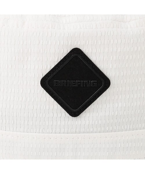 BRIEFING（ブリーフィング）の「【BRIEFING GOLF／ブリーフィングゴルフ】MEN’S SEERSUCKER WIDE HAT（ハット・メンズ・ベージュ/ホワイト/ブラック/チャコール・FREE）」の11枚目の写真