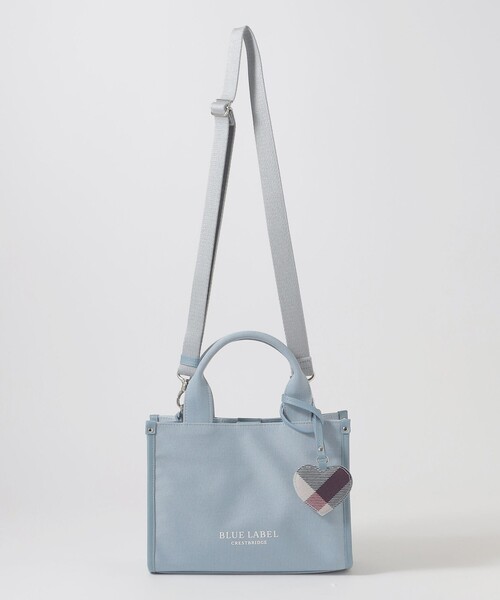 BLUE LABEL CRESTBRIDGE(ブルーレーベルクレストブリッジ)の「ハートチャーム付きミニトート(ハンドバッグ・レディース・ブラック/ライトピンク/ロイヤルブルー・FREE)」の20枚目の写真