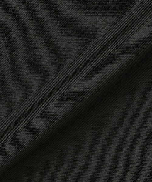 CROSS FUNCTION（クロスファンクション）の「《防シワ》リネンライクストライプイージーパンツ【CROSS FUNCTION/クロスファンクション】（スラックス・レディース・ブラック/オフホワイト/ネイビー・M/L/LL）」の5枚目の写真