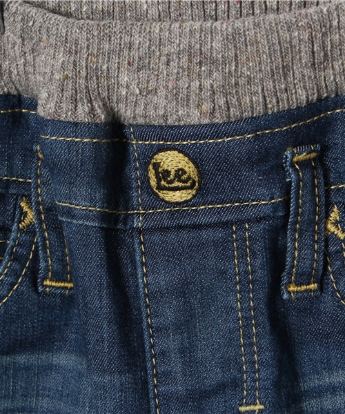 Lee（リー）の「【Lee×CIAOPANIC TYPY】コラボデニムリブパンツ（デニムパンツ・キッズ・ブルー/ネイビー/その他18/ホワイト・140/130/110/100/120）」の7枚目の写真