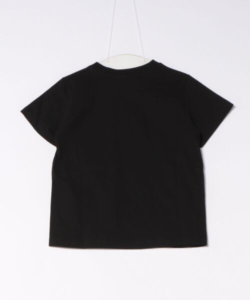 a.p.o.v.(エーピーオービー)の「a.p.o.v. クロップド丈クラックシルバー箔Y2KプリントTシャツ(レディース)(Tシャツ/カットソー・レディース・ブラック/ホワイト・ONESIZE)」の3枚目の写真