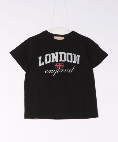 a.p.o.v.(エーピーオービー)の「a.p.o.v. クロップド丈クラックシルバー箔Y2KプリントTシャツ(レディース)(Tシャツ/カットソー・レディース・ブラック/ホワイト・ONESIZE)」の5枚目の写真
