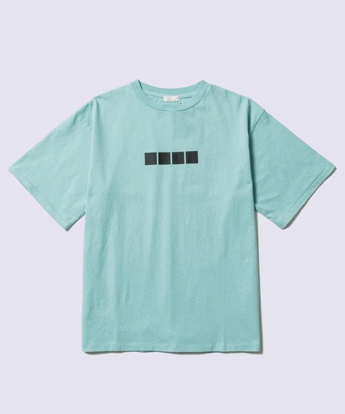 PHINGERIN(フィンガリン)の「【FLAGSTUFF】BOX LOGO TEE(Tシャツ/カットソー・メンズ・ピンク/ホワイト/ライトブルー/ブラック・L/M)」の4枚目の写真