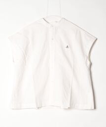 fredy emue | 【GEVACO】バンドカラーフレンチスリーブ(シャツ/ブラウス)