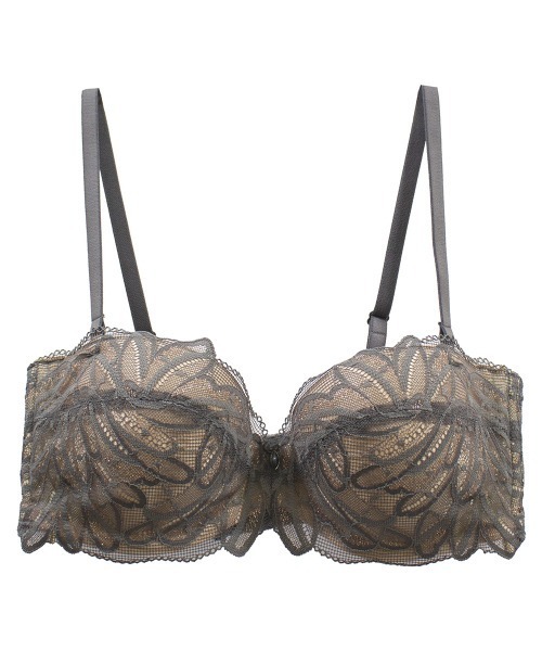 ANNEBRA（アンブラ）の「Leo Sonata ストラップレスデコルテメイクブラジャー（ブラジャー・レディース・ライトブラウン/ダークグレー・G75/G70/F75/F70/E80/E75/E70/D80/D75/D70/C80/C75/C70/B75/B70）」の12枚目の写真