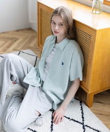 U.S. POLO ASSN. | 【U.S. POLO ASSN.】clear 別注 ストライプビッグシャツ(シャツ/ブラウス)