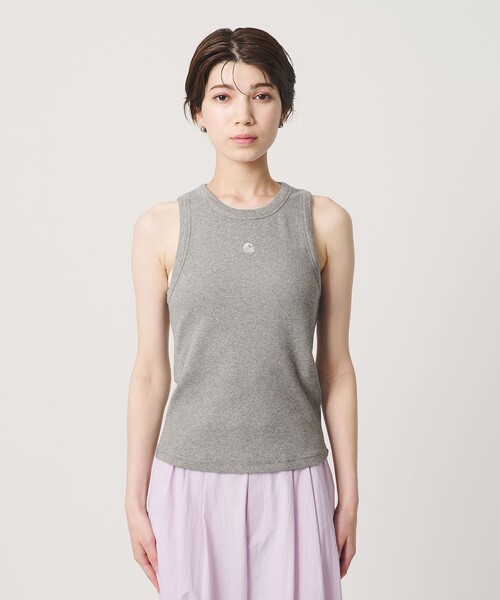 Carhartt(カーハート)の「<Carhartt>フィリップス タンクトップ(タンクトップ・レディース・グレー系/ホワイト・S)」の8枚目の写真
