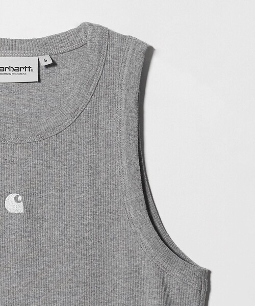Carhartt(カーハート)の「<Carhartt>フィリップス タンクトップ(タンクトップ・レディース・グレー系/ホワイト・S)」の14枚目の写真