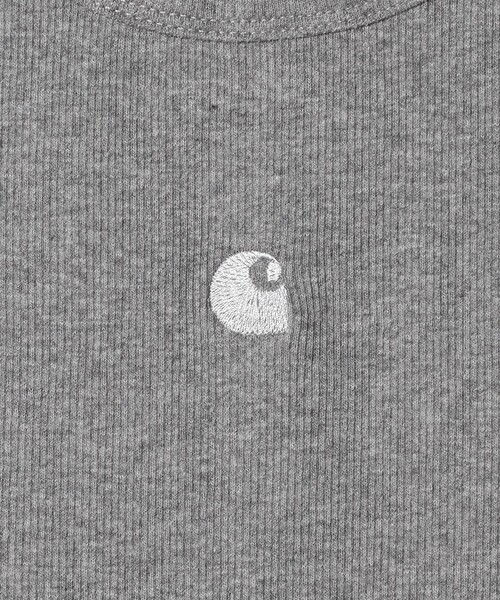 Carhartt(カーハート)の「<Carhartt>フィリップス タンクトップ(タンクトップ・レディース・グレー系/ホワイト・S)」の15枚目の写真