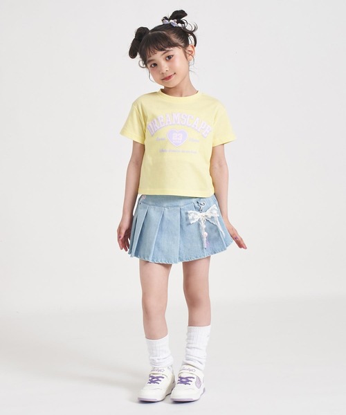 ANAP kids(アナップキッズ)の「チャーム付 サイドハートボタン プリーツスカート(スカート・キッズ・ラベンダー/ライトブルー/ピンク・110/130/120)」の18枚目の写真