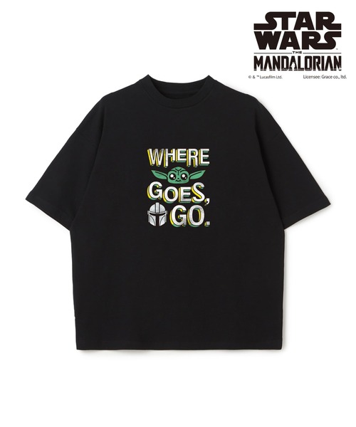 STAR WARS(スターウォーズ)の「【STAR WARS/スターウォーズ】マンダロリアン・アンド・グローグー半袖Tシャツ / Over Harf Sleeve T-shirt《UNISEX》(2026SS)(Tシャツ/カットソー・レディース・ブラック/ホワイト・L/M)」の17枚目の写真