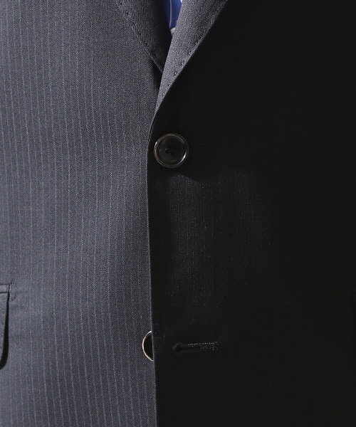 ABAHOUSE（アバハウス）の「【NEW ZEALAND WOOL】ウールドビージャケット（テーラードジャケット・メンズ・グレー/ブラック/ネイビー・2/1/3/5/4）」の10枚目の写真