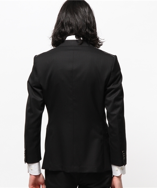 ABAHOUSE（アバハウス）の「【NEW ZEALAND WOOL】ウールドビージャケット（テーラードジャケット・メンズ・グレー/ブラック/ネイビー・2/1/3/5/4）」の15枚目の写真