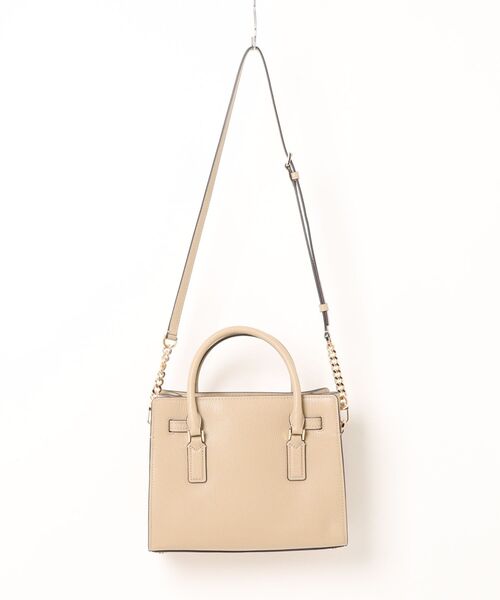 MICHAEL KORS(マイケルコース)の「HAMILTON MODERNE レザー クロスボディバッグ スモール(ハンドバッグ・レディース・ベージュ系・FREE)」の5枚目の写真