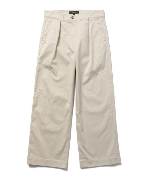 Demi-Luxe BEAMS（デミルクス ビームス）の「Demi-Luxe BEAMS / バイオチノ ワイドパンツ（その他パンツ・レディース・ベージュ/ネイビー・36/38/40）」の11枚目の写真