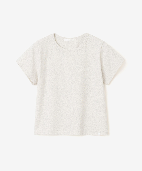 YEARNING(イヤニング)の「ESSENTIAL RIB SLIM TEE, OATMEAL(Tシャツ/カットソー・レディース・その他・FREE)」の1枚目の写真
