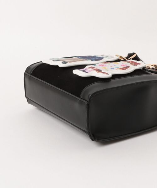 PAUL & JOE ACCESSOIRES（ポールアンドジョーアクセソワ）の「PAUL & JOE ACCESSOIRES (ポール＆ジョーアクセソワ)2WAYハンドバッグ PJA-B1472 BAG WITH GIPSY&NOUNETTE CHARM（ハンドバッグ・レディース・ブラウン/ブラック・FREE）」の20枚目の写真