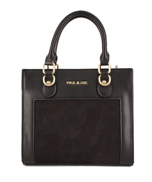 PAUL & JOE ACCESSOIRES（ポールアンドジョーアクセソワ）の「PAUL & JOE ACCESSOIRES (ポール＆ジョーアクセソワ)2WAYハンドバッグ PJA-B1472 BAG WITH GIPSY&NOUNETTE CHARM（ハンドバッグ・レディース・ブラウン/ブラック・FREE）」の4枚目の写真