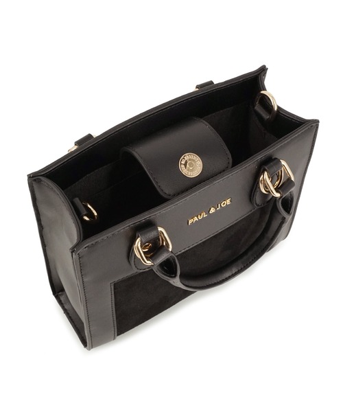 PAUL & JOE ACCESSOIRES（ポールアンドジョーアクセソワ）の「PAUL & JOE ACCESSOIRES (ポール＆ジョーアクセソワ)2WAYハンドバッグ PJA-B1472 BAG WITH GIPSY&NOUNETTE CHARM（ハンドバッグ・レディース・ブラウン/ブラック・FREE）」の9枚目の写真