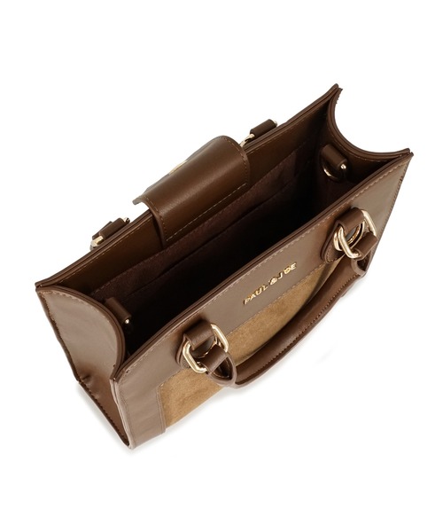 PAUL & JOE ACCESSOIRES（ポールアンドジョーアクセソワ）の「PAUL & JOE ACCESSOIRES (ポール＆ジョーアクセソワ)2WAYハンドバッグ PJA-B1472 BAG WITH GIPSY&NOUNETTE CHARM（ハンドバッグ・レディース・ブラウン/ブラック・FREE）」の16枚目の写真