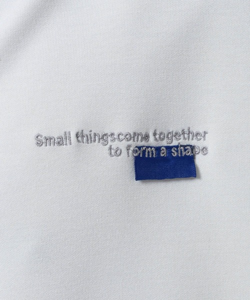 RAGEBLUE(レイジブルー)の「ONEPOINT DESIGN HALF ZIP TSHIRTS/ ワンポイントデザイン/ハーフジップTシャツ(Tシャツ/カットソー・メンズ・ライトグレー/ブラック/ホワイト・MEDIUM/LARGE)」の9枚目の写真