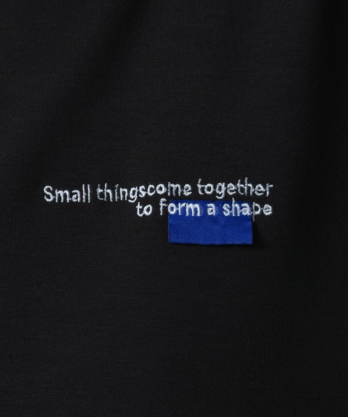 RAGEBLUE(レイジブルー)の「ONEPOINT DESIGN HALF ZIP TSHIRTS/ ワンポイントデザイン/ハーフジップTシャツ(Tシャツ/カットソー・メンズ・ライトグレー/ブラック/ホワイト・MEDIUM/LARGE)」の10枚目の写真