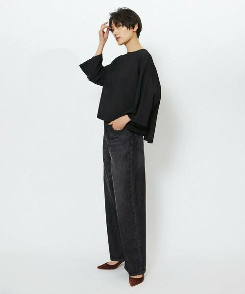 feerique（フィーリック）の「feerique　シャーリングクロスブラウス（シャツ/ブラウス・レディース・ホワイト・2）」の8枚目の写真