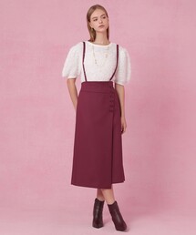 ANAYI（アナイ）の「エコポリツイルジャンパー スカート（スカート）」