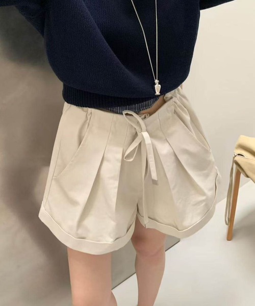 FACTOTUM(ファクトタム)の「プリーツショートパンツ(その他パンツ・レディース・ベージュ/キャメル・FREE)」の19枚目の写真