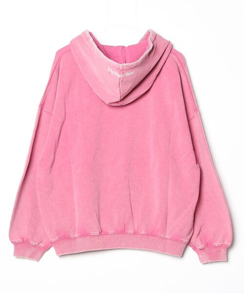 My sugar Babe（マイシュガーベイブ）の「chain pigment hoodie（パーカー・メンズ・ブルー/ブラウン/ピンク/ブラック/ネイビー・LARGE/MEDIUM）」の6枚目の写真