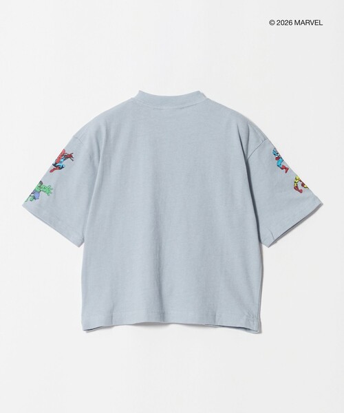 MARVEL(マーベル)の「【別注】<URBAMENT>MARVEL Tシャツ / キッズ 100cm-130cm(Tシャツ/カットソー・キッズ・ダークグレー/ブラウン系/ライトブルー・120cm/110cm/100cm/130cm)」の14枚目の写真