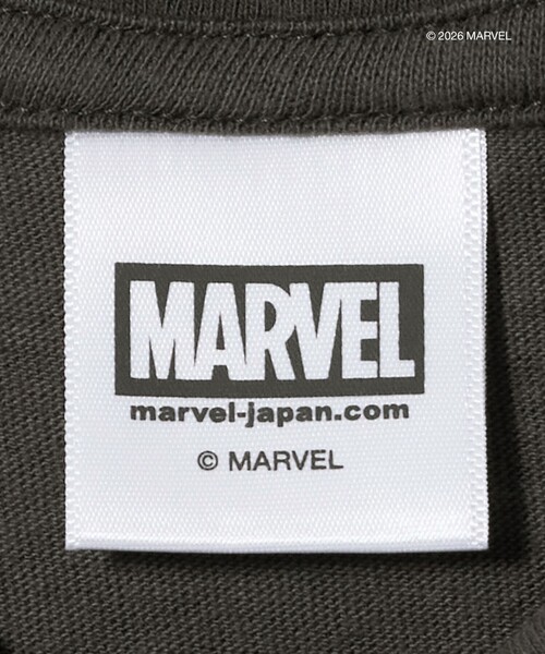 MARVEL(マーベル)の「【別注】<URBAMENT>MARVEL Tシャツ / キッズ 100cm-130cm(Tシャツ/カットソー・キッズ・ダークグレー/ブラウン系/ライトブルー・120cm/110cm/100cm/130cm)」の20枚目の写真