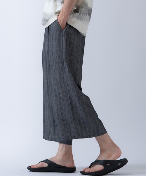 Crownor（クラウノアー）の「クロップド パンツ（その他パンツ・メンズ・ブラック/ブルー・LARGE/MEDIUM）」の7枚目の写真
