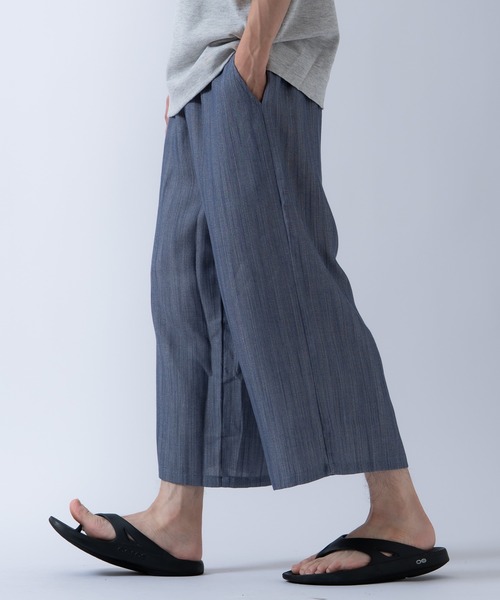 Crownor（クラウノアー）の「クロップド パンツ（その他パンツ・メンズ・ブラック/ブルー・LARGE/MEDIUM）」の12枚目の写真