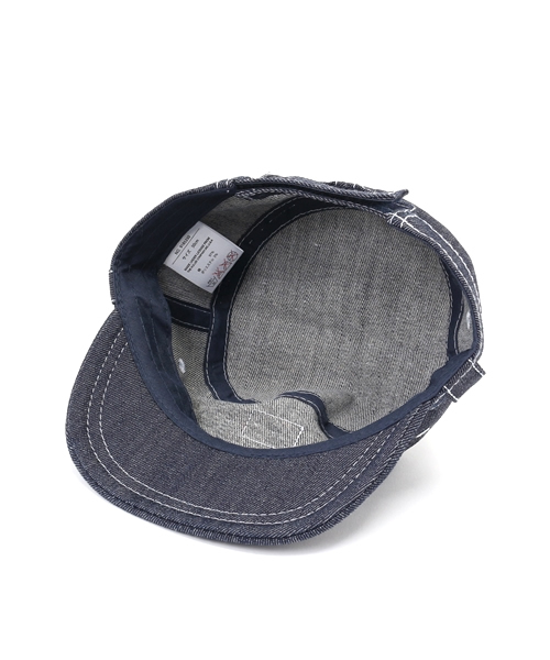 Lee（リー）の「【Lee】デニムワークキャップ（キャップ・キッズ・インディゴブルー・54/50）」の8枚目の写真