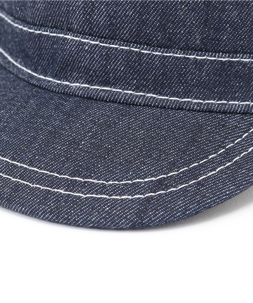 Lee（リー）の「【Lee】デニムワークキャップ（キャップ・キッズ・インディゴブルー・54/50）」の9枚目の写真