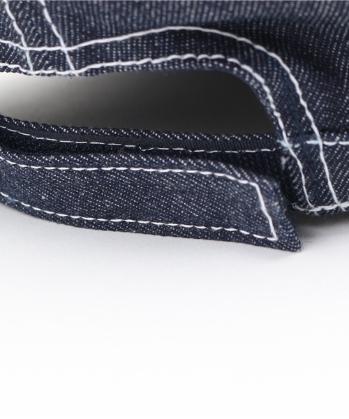 Lee（リー）の「【Lee】デニムワークキャップ（キャップ・キッズ・インディゴブルー・54/50）」の4枚目の写真