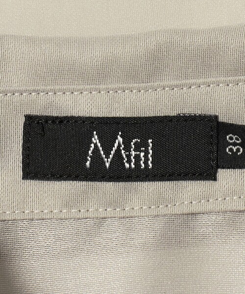 M.Fil(エムフィル)の「<M・fil>ボウタイ ブラウス(シャツ/ブラウス・レディース・ベージュ/ブラック・38)」の11枚目の写真