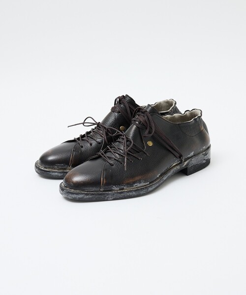 alfredoBANNISTER(アルフレッドバニスター)の「【26A/W】ダブルレースシューズ ヴィンテージ(ドレスシューズ・メンズ・ブラック系その他・40/39/45/44/43/42/41)」の1枚目の写真