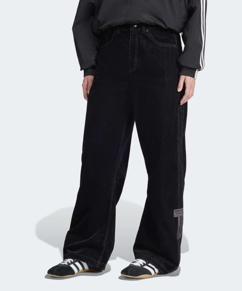 adidas(アディダス)の「アディブレイク 起毛ツイル パンツ / アディダスオリジナルス adidas Originals(その他パンツ・レディース・ブラック・24/30/27/30/26/30/25/30/28/30/32W 30L/31W 30L/30W 30L/29/30)」の1枚目の写真