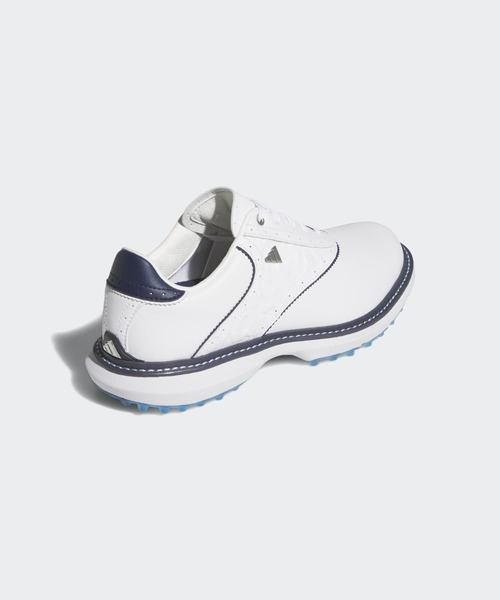 adidas(アディダス)の「MC70 スパイクレス ゴルフ / MC70 SPIKELESS GOLF【adidas Golf/アディダスゴルフ】(スニーカー・レディース・ホワイト×ブルー・22.5cm/23.5cm/24.5cm/25.5cm/23.0cm/24.0cm/25.0cm/26.0cm/22.0cm)」の5枚目の写真