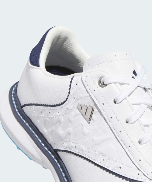 adidas(アディダス)の「MC70 スパイクレス ゴルフ / MC70 SPIKELESS GOLF【adidas Golf/アディダスゴルフ】(スニーカー・レディース・ホワイト×ブルー・22.5cm/23.5cm/24.5cm/25.5cm/23.0cm/24.0cm/25.0cm/26.0cm/22.0cm)」の7枚目の写真