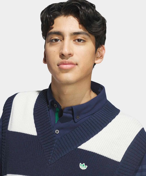 adidas(アディダス)の「オリジナルス オーバーサイズ ベスト【adidas Golf/アディダスゴルフ】(ベスト・メンズ・ブルー・SMALL/MEDIUM/LARGE/X-LARGE/XX-LARGE/3XL)」の5枚目の写真