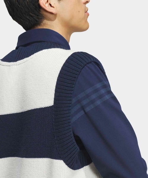 adidas(アディダス)の「オリジナルス オーバーサイズ ベスト【adidas Golf/アディダスゴルフ】(ベスト・メンズ・ブルー・SMALL/MEDIUM/LARGE/X-LARGE/XX-LARGE/3XL)」の6枚目の写真