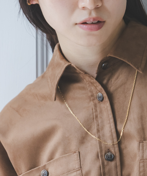 norme(ノーム)の「norme/ノーム third necklace(ゴールド)(ネックレス・レディース・ゴールド・FREE)」の4枚目の写真