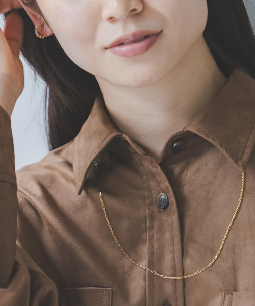 norme(ノーム)の「norme/ノーム third necklace(ゴールド)(ネックレス・レディース・ゴールド・FREE)」の5枚目の写真