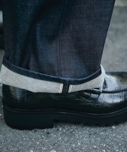 CONZ(コンズ)の「15oz selvedge loose fit jeans(デニムパンツ・メンズ・インディゴブルー・4/3/2/1)」の7枚目の写真