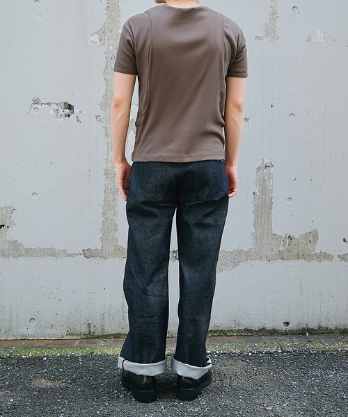 CONZ(コンズ)の「15oz selvedge loose fit jeans(デニムパンツ・メンズ・インディゴブルー・4/3/2/1)」の10枚目の写真